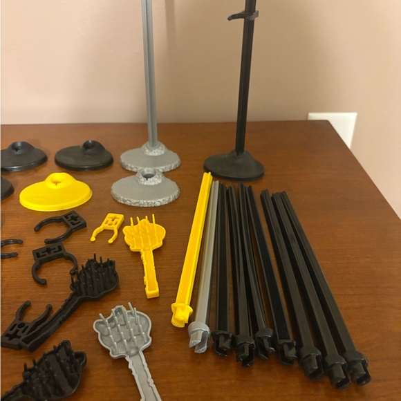 Black and Yellow Display Stand Set - Picture 2 of 5